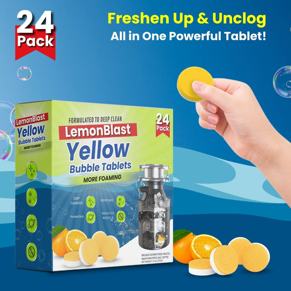 LemonBlast™ Drain Fizz Tablets