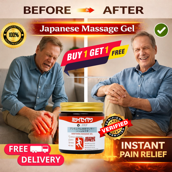 OrthoRelief™ Japanese Pain Relief Soothing Massage Gel (BUY 1 GET 1 Free)