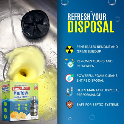 LemonBlast™ Drain Fizz Tablets