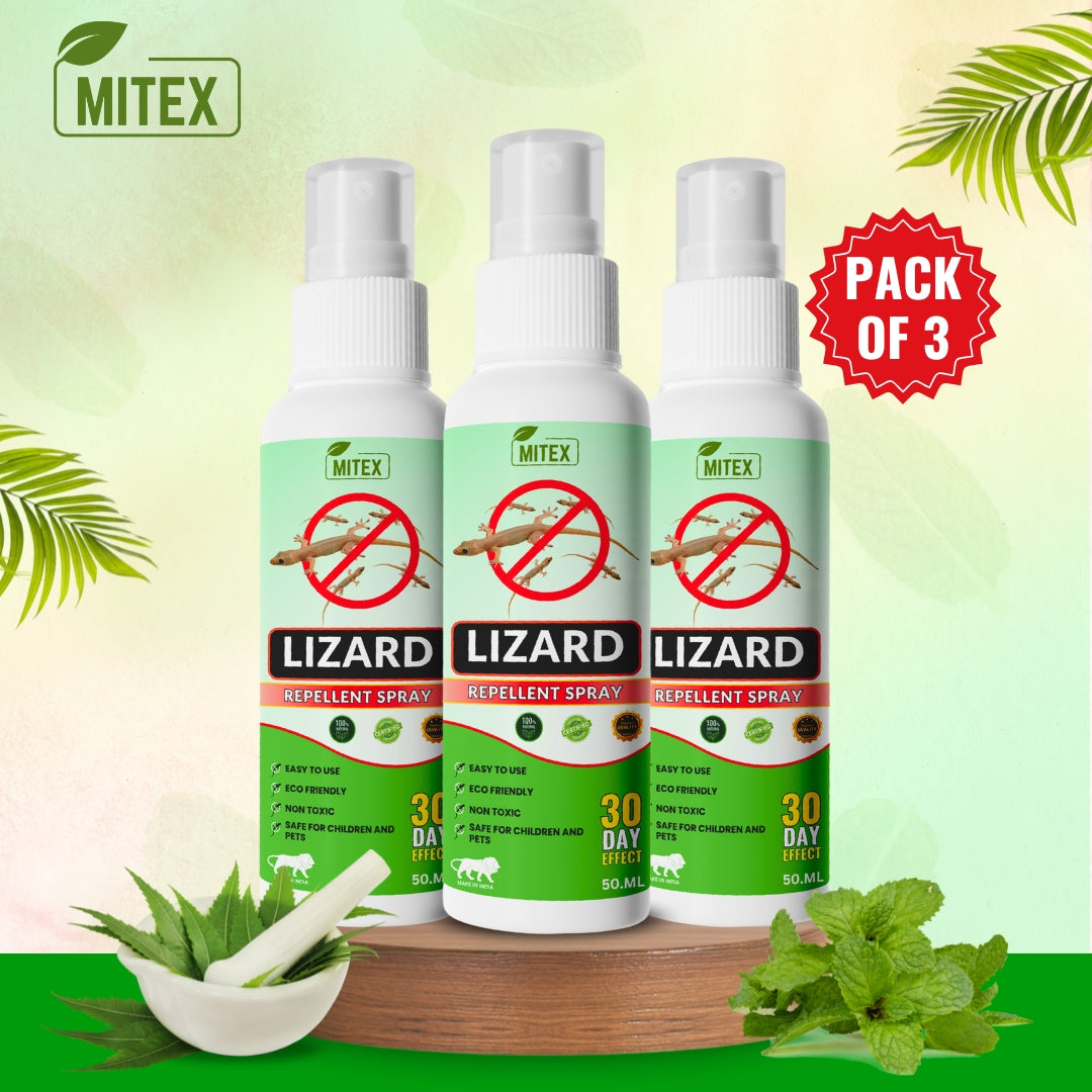MITEX™ Herbal Lizard Repellent Spray (Pack of 3)