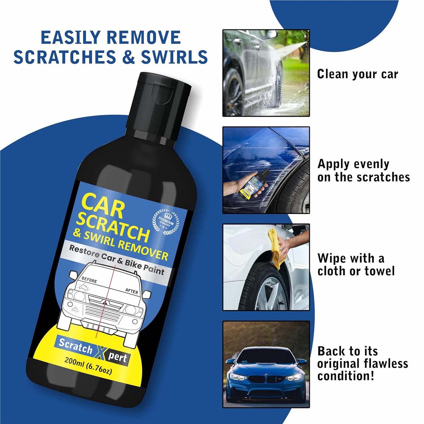 Car Scratch & Swirl Removal 100ml